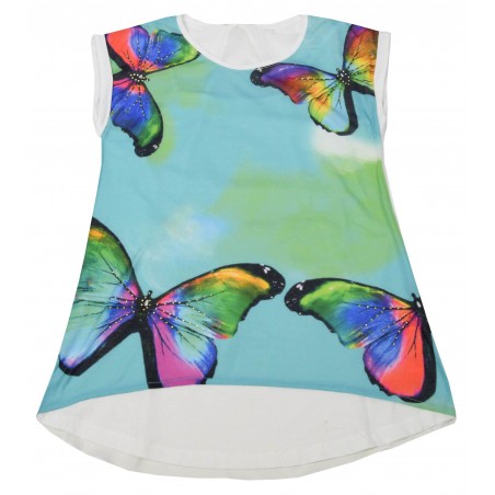 Детска туника за момиче Пеперуди