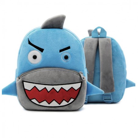 Детска плюшена раница Shark