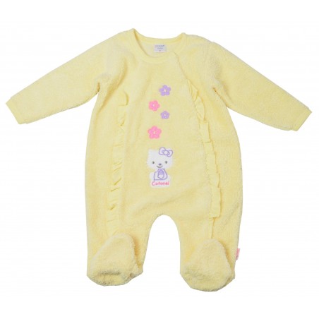 Бебешко боди ромпър за момиче Cat