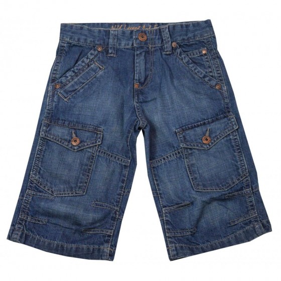 детски дънкови бермуди за момче