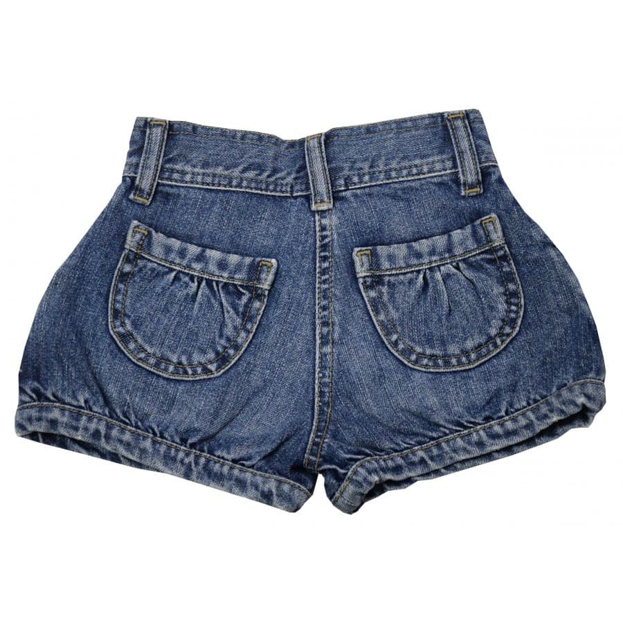 бебешки къси дънкови панталонки за момиче