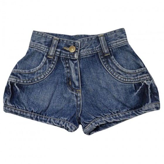 бебешки къси дънкови панталонки за момиче