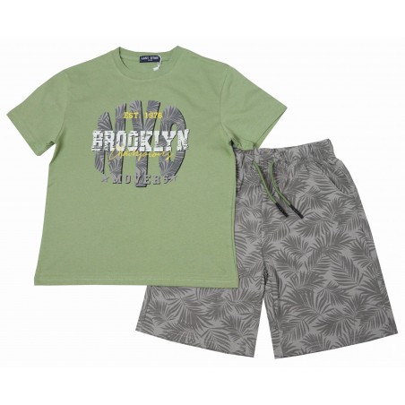 Детски комплект за момче с тениска и къси панталони