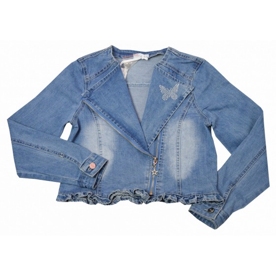 Детско дънково яке за...