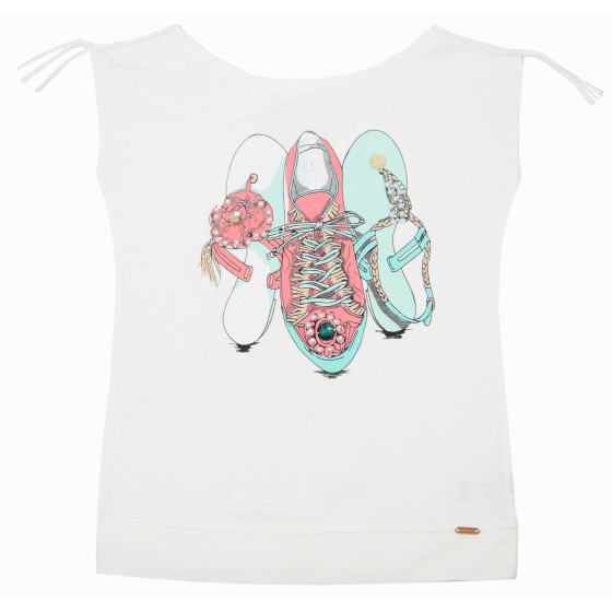 Детска тениска за момиче в...