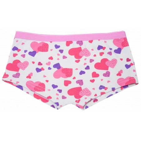 Детски боксерки за момиче на сърчица