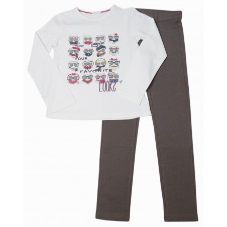 Детски комплект за момиче с бухалчета