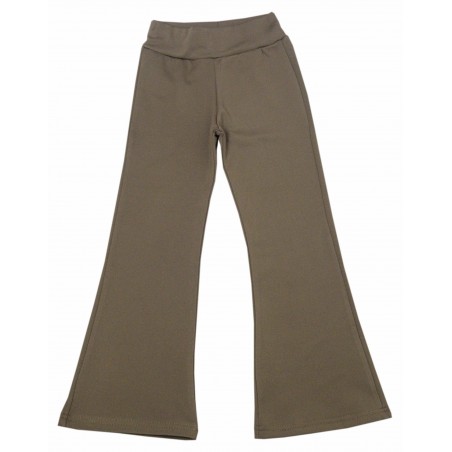 Детски клин чарлстон за момиче в кафяво