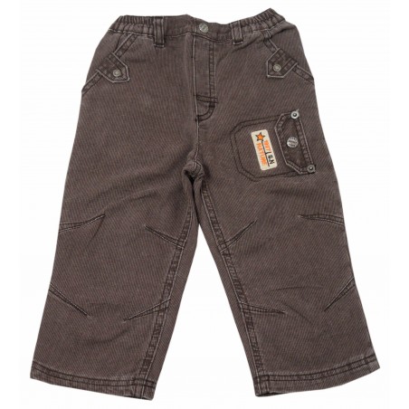 Бебешки кафяв панталон за момче