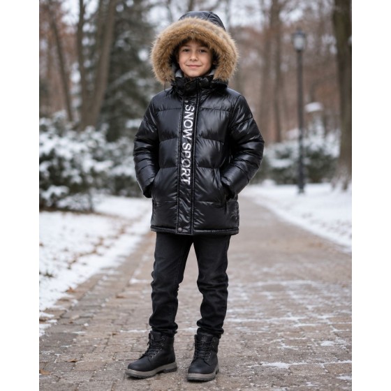 Детско яке за момче Snow в...