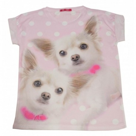 Детска тениска за момиче Dogs