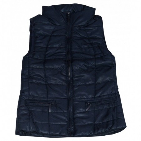 Детски елек за момиче в тъмносиньо