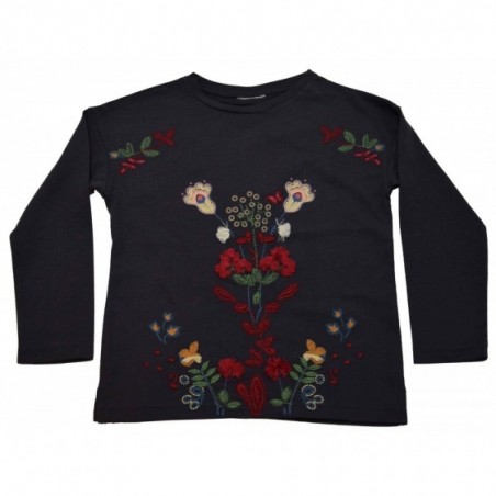 Детска блуза за момиче Flower