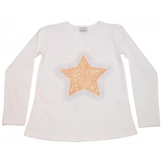 Детска блуза за момиче Gold...