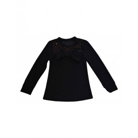 Детска блуза за момиче Beautiful черно