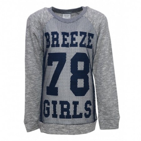 Детска блуза за момиче Breeze girls в синьо