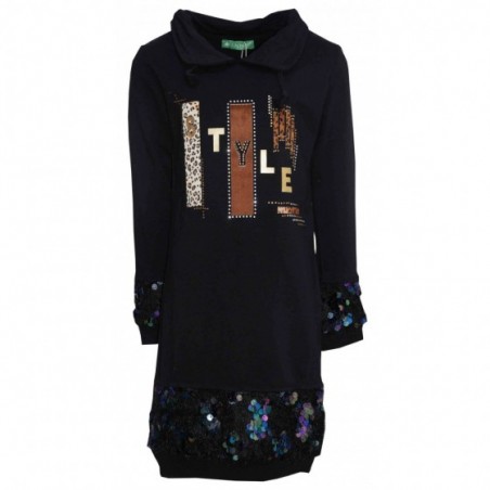 Детска рокля Style в черно