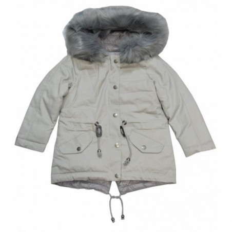 Яке с две лица в сиво