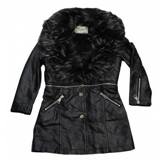 Детско кожено яке за момиче