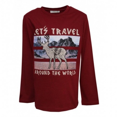 Блуза "Let`s Travel"
