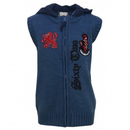 Детски елек за момче в синьо