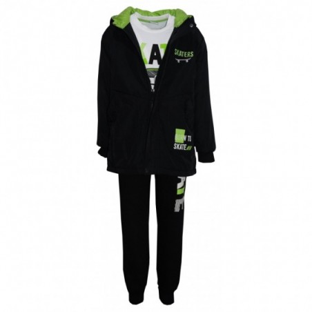 Детски комплект за момче Skate в черно