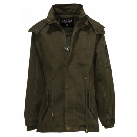 Детско яке за момче в зелено