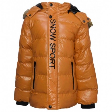 Детско яке за момче Snow в жълто