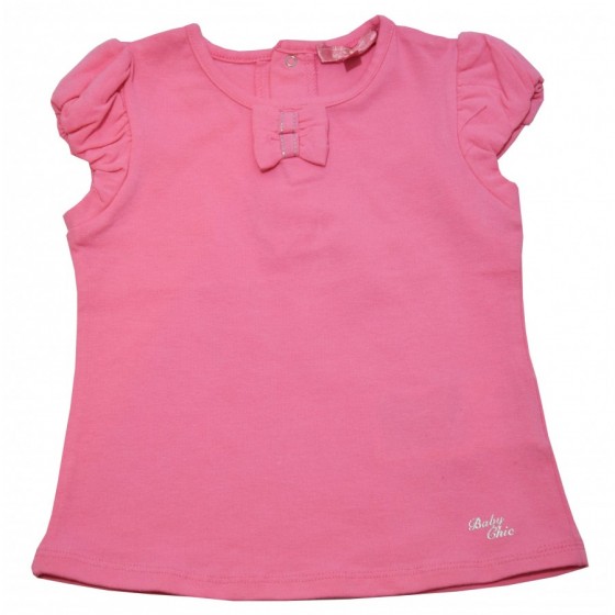 Розова тениска за момиче с...