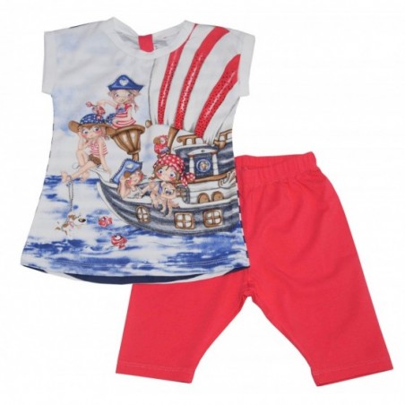 Бебешки комплект за момиче Sea