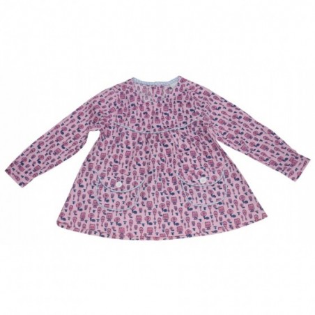 Детска туника за момиче в розово