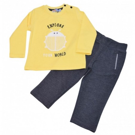 Бебешки комплект за момче Explore your world