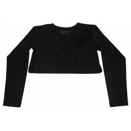Детско болеро за момиче в черно