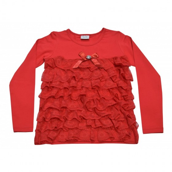 Детска туника с дантела Breeze