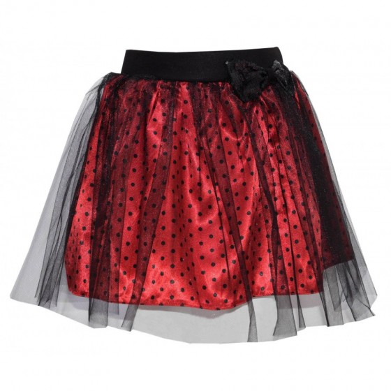 Детска пола в червено