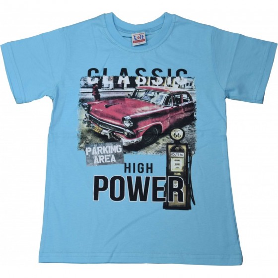 Тениска "Classic" в синьо
