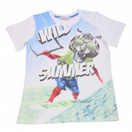 Детска тениска за момче Wild Summer