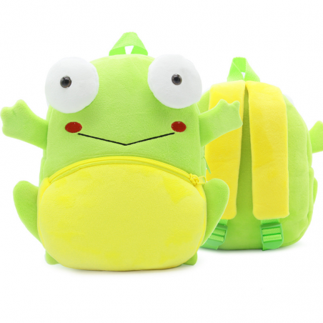 Детска плюшена раница Frog