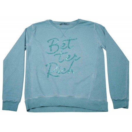 Детска блуза за момиче в синьо