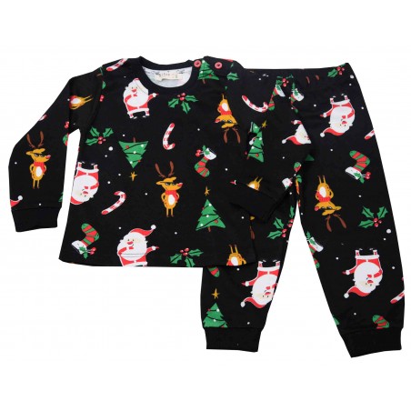 Детска коледна пижама за момиче