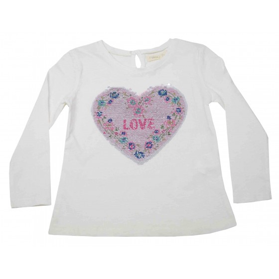Детска блуза за момиче Love...