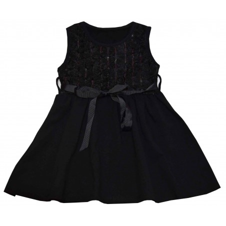 Официална детска рокля Black