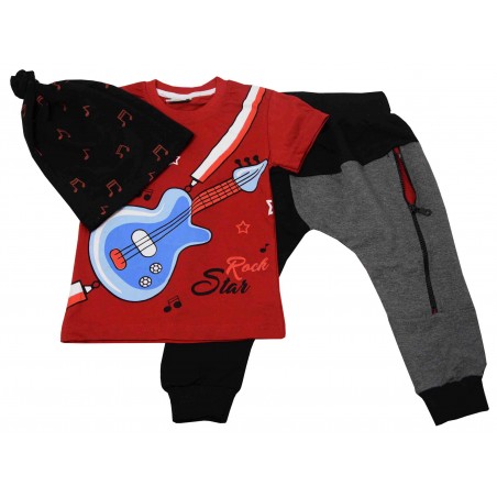 Детски комплект от три части за момче