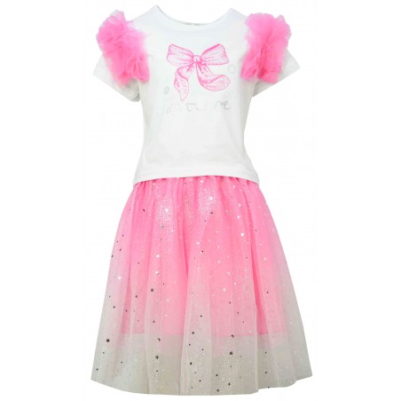 Детски комплект за момиче Just love в цикламено