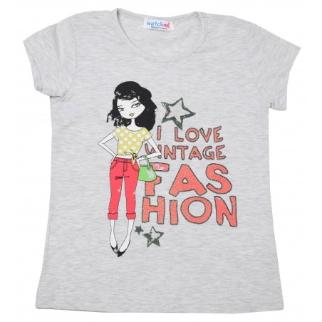 Детска тениска за момиче Fashion