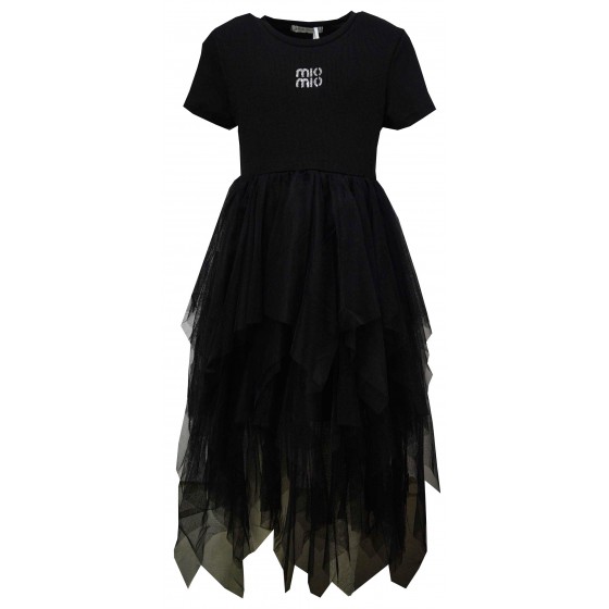 Детска рокля Mio в черно