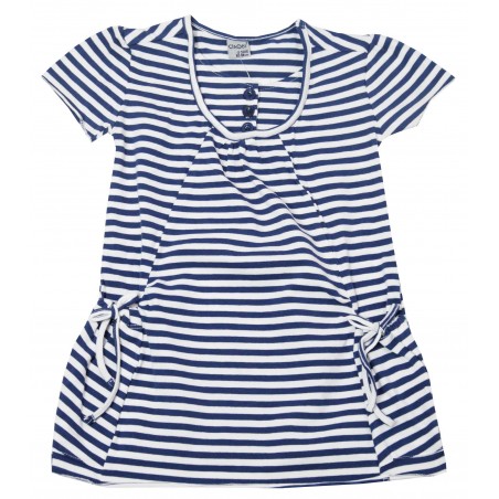 Детска рокля райе